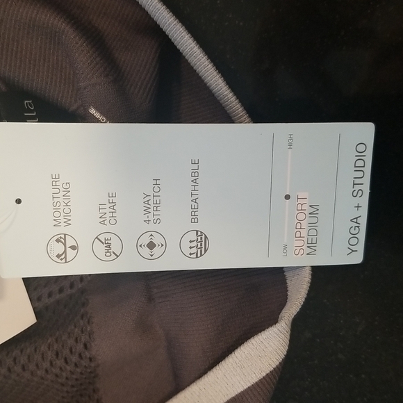 💕ZELLA💕 Pulse Seamless Sports Bra ~ Grey Forged Small S NWT - Picture 11 of 14